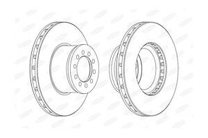 Тормозной диск BCR186A