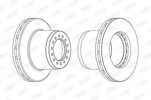 Тормозной диск BCR189A
