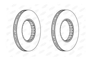 Тормозной диск BCR259A