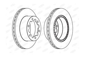 Тормозной диск BCR312A