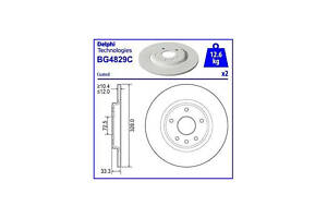 Тормозной диск BG4829C