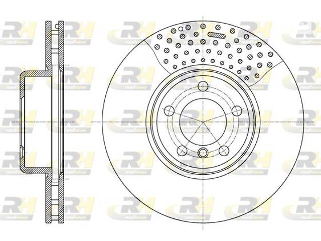 Тормозной диск BMW 1 (F21) / BMW 2 (F22, F87) / BMW 4 (F32, F82) 2011-2021 г.