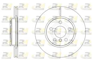 Тормозной диск BMW 2 (F45) / BMW 1 (E87) / MINI MINI (F55) 2003-2021 г.