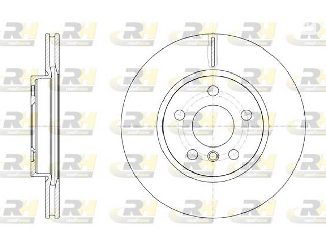 Тормозной диск BMW 2 (F45) / BMW 1 (E87) / MINI MINI (F55) 2003-2021 г.