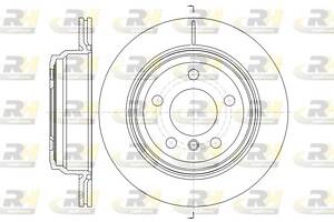 Тормозной диск BMW 4 (F36) / BMW 3 (F30, F80) / BMW 3 GRAN TURISMO (F34) 2011-2021 г.