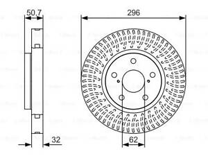 Тормозной диск BOSCH