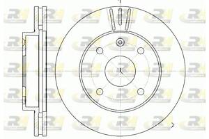 Тормозной диск CHEVROLET EVANDA / CHEVROLET NUBIRA / DAEWOO REZZO (U100) 2000-2012 г.