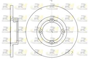 Тормозной диск CHEVROLET SPARK / VOLVO V70 (285) / VOLVO S80 (184) 1998-2009 г.