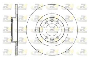 Тормозной диск CITROEN C4 Picasso / CITROEN JUMPY (V_) 2013-2021 г.