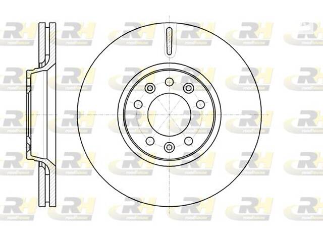 Тормозной диск CITROEN JUMPY / PEUGEOT EXPERT / CITROEN C5 (RW_) 2004-2016 г.