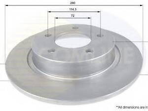 Диск гальмівний COMLINE ADC0449 на MAZDA PREMACY (CW)