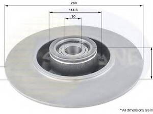 Тормозной диск COMLINE ADC3012 на RENAULT MEGANE CC (EZ0/1_)