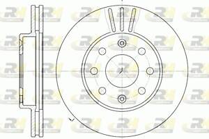 Тормозной диск DAEWOO KALOS (KLAS) / CHEVROLET SPARK (M300) 2002-2008 г.