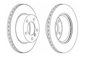 Гальмівний диск DDF1228