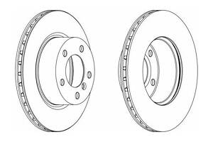 Гальмівний диск DDF1229