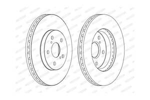 Гальмівний диск DDF1446C