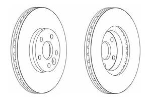 Гальмівний диск DDF1567
