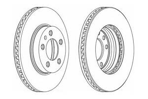 Тормозной диск DDF1591LC1