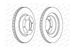 Гальмівний диск DDF1594C