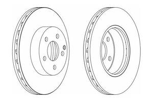 Гальмівний диск DDF1690