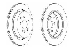 Тормозной диск DDF1752