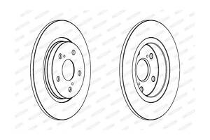 Гальмівний диск DDF1755C