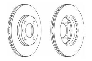 Гальмівний диск DDF175