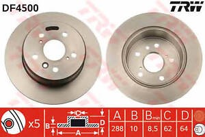 Гальмівний диск DF4500