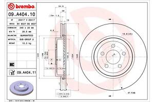 Тормозной диск DODGE CHARGER / DODGE CHALLENGER / LANCIA THEMA (LX_) 2004-2014 г.