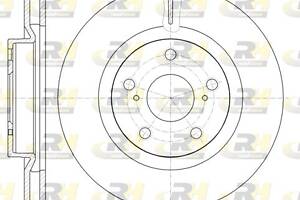 Тормозной диск EMGRAND EC8 / LEXUS ES (_V4_) / TOYOTA CAMRY (_V5_) 2005-2020 г.