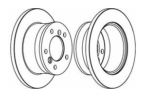 Гальмівний диск FCR229A