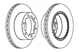 Тормозной диск FCR312A
