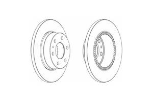 Тормозной диск FCR316A