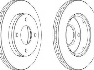 Тормозной диск FERODO DDF1621C на SMART FORFOUR (454)