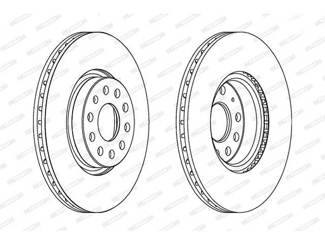Тормозной диск Ferodo