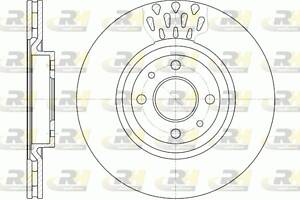 Тормозной диск FIAT 500 (312_) / FIAT TIPO (160_) / FIAT 500 C (312_) 1987-2016 г.