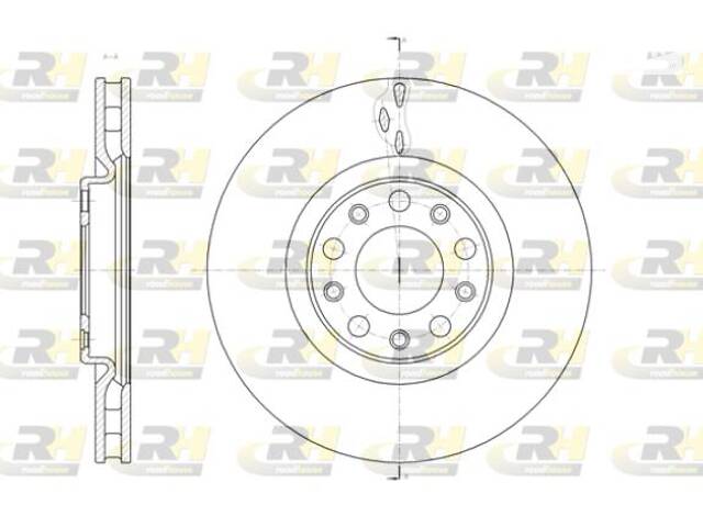 Тормозной диск FIAT 500X (334_) / ALFA ROMEO 159 (939_) 2005-2020 г.