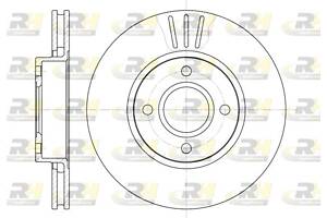 Тормозной диск FORD COUGAR (EC_) / FORD MONDEO (GBP) 1985-2001 г.