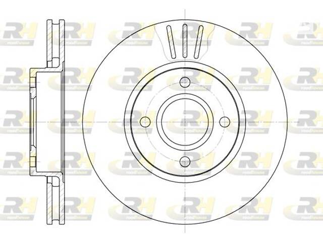 Тормозной диск FORD COUGAR (EC_) / FORD MONDEO (GBP) 1985-2001 г.