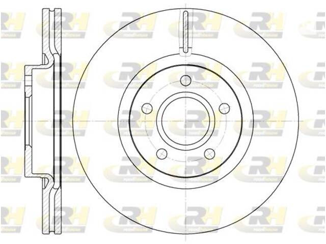 Тормозной диск FORD FOCUS / VOLVO S40 (544) / VOLVO S80 (124) 2003-2020 г.