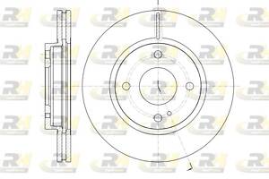 Тормозной диск FORD KA+ (UK, FK) / FORD FIESTA (CB1, CCN) 2008-2017 г.