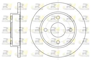 Тормозной диск FORD KA (RB_) / FORD ESCORT (AVL) / FORD FIESTA (JA_, JB_) 1989-2008 г.