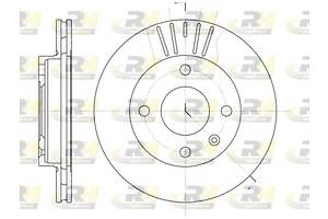 Тормозной диск FORD KA (RB_) / FORD PUMA (EC_) / FORD ORION (GAL) 1976-2008 г.