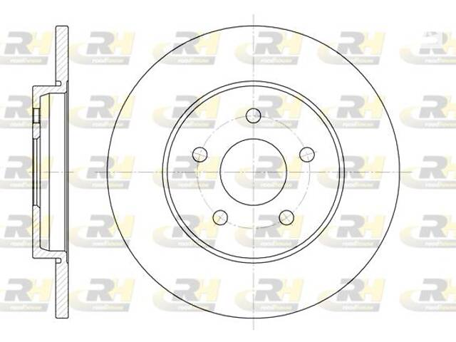 Тормозной диск FORD MONDEO (B5Y) / JAGUAR X-TYPE (X400) 2000-2009 г.