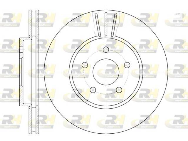 Тормозной диск FORD MONDEO (B5Y) / JAGUAR X-TYPE (X400) 2000-2009 г.