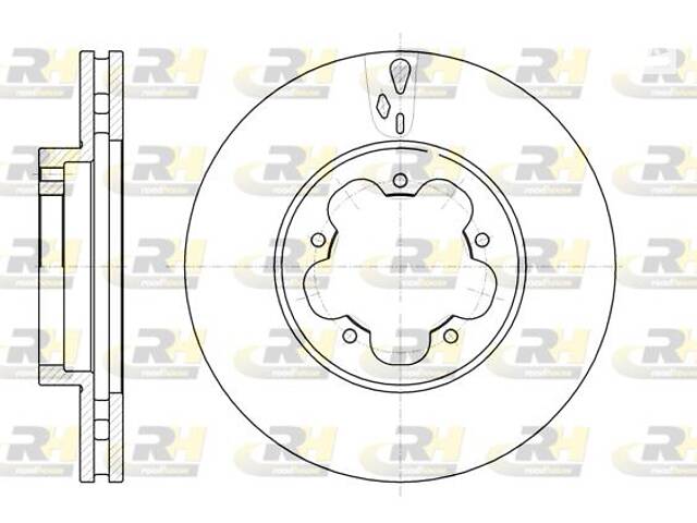 Тормозной диск FORD TRANSIT TOURNEO / FORD TOURNEO CONNECT 2002-2014 г.