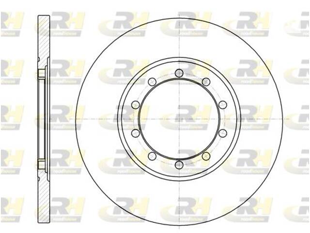 Тормозной диск FORD TRANSIT TOURNEO 2006-2014 г.