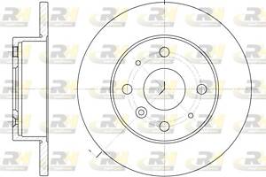 Тормозной диск GEELY CK / GEELY MEIRI / GEELY MR Sedan 1987-2004 г.