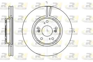 Тормозной диск HONDA CR-V (RD_) / HONDA ACCORD (CL, CN) 2001-2012 г.