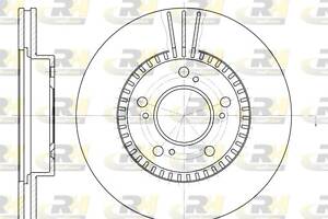 Тормозной диск HONDA CR-V (RD) / HONDA HR-V (GH) / HONDA STREAM (RN) 1991-2004 г.